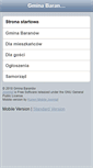 Mobile Screenshot of baranow.pl