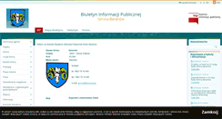 Desktop Screenshot of bip.baranow.pl