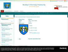 Tablet Screenshot of bip.baranow.pl